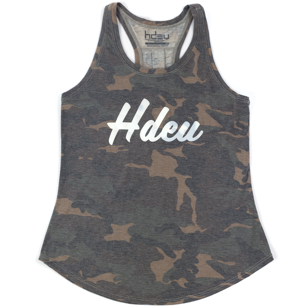 GREEN CAMO TANK - Women’s Tees