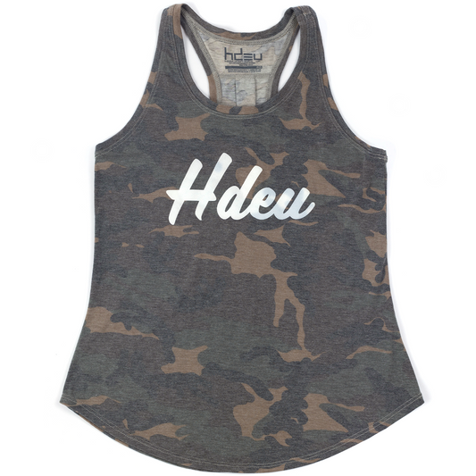 GREEN CAMO TANK - Women’s Tees